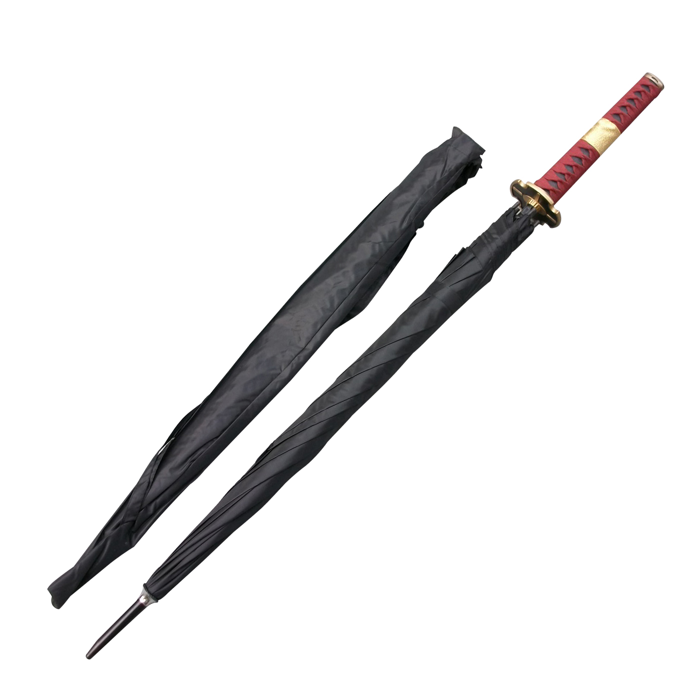 One Piece Roronoa Zoro Three Sword Style Anime Samurai Umbrella Sword